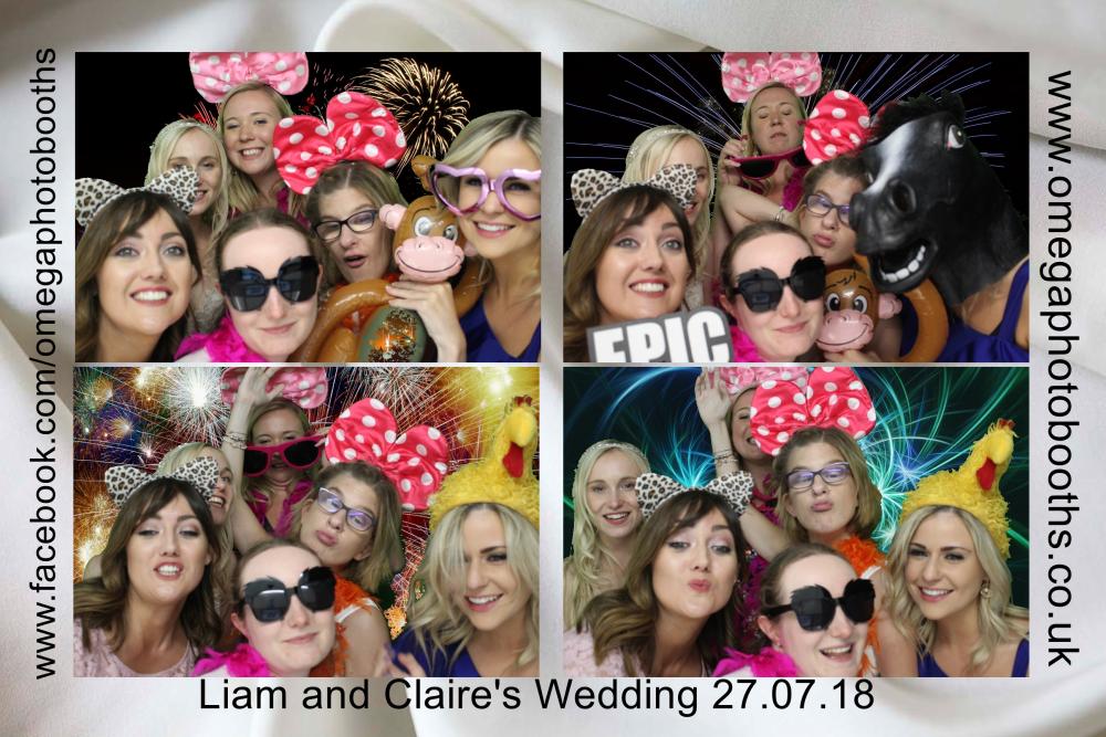 Liam & Claire's Wedding | View more photos from the event at gallery.omegaphotobooths.co.uk/u/Omega-Photobooths/Liam-Claires-Wedding